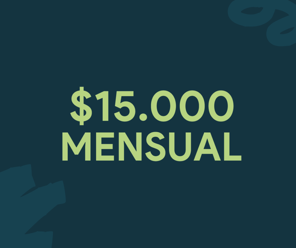 15000 MENSUAL